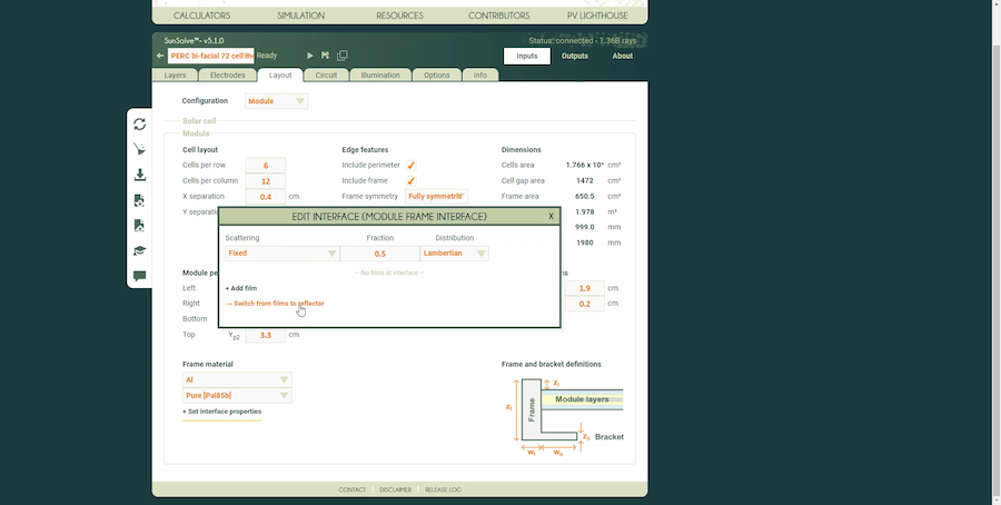 Solving PV Modules with SunSolve